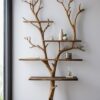 Unique Tree Shaped Wall Shelf - Image 2