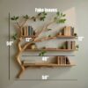 Mini Tree Bookshelf - Tree of Knowledge Shelf - Image 4