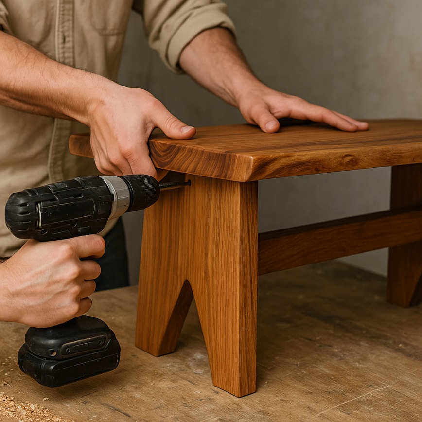 Attach the Bench Top