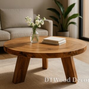 Contemporary Round Coffee Table
