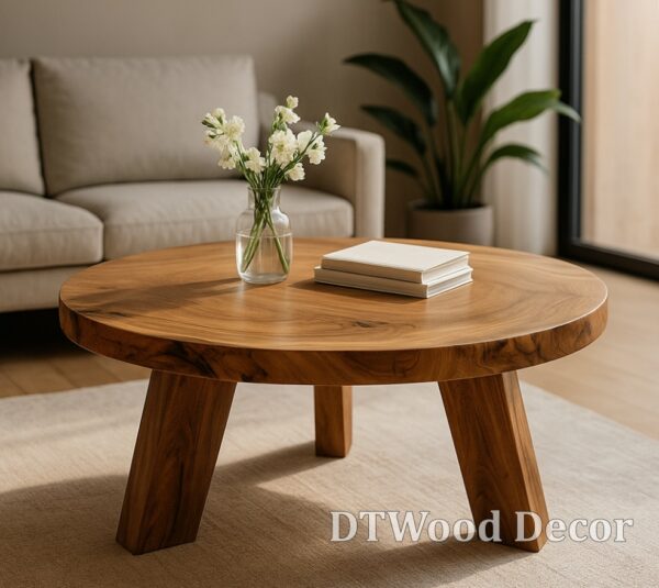 Contemporary Round Coffee Table