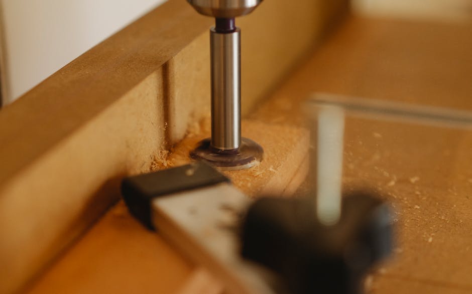 DIY tree bookshelf construction process woodworking